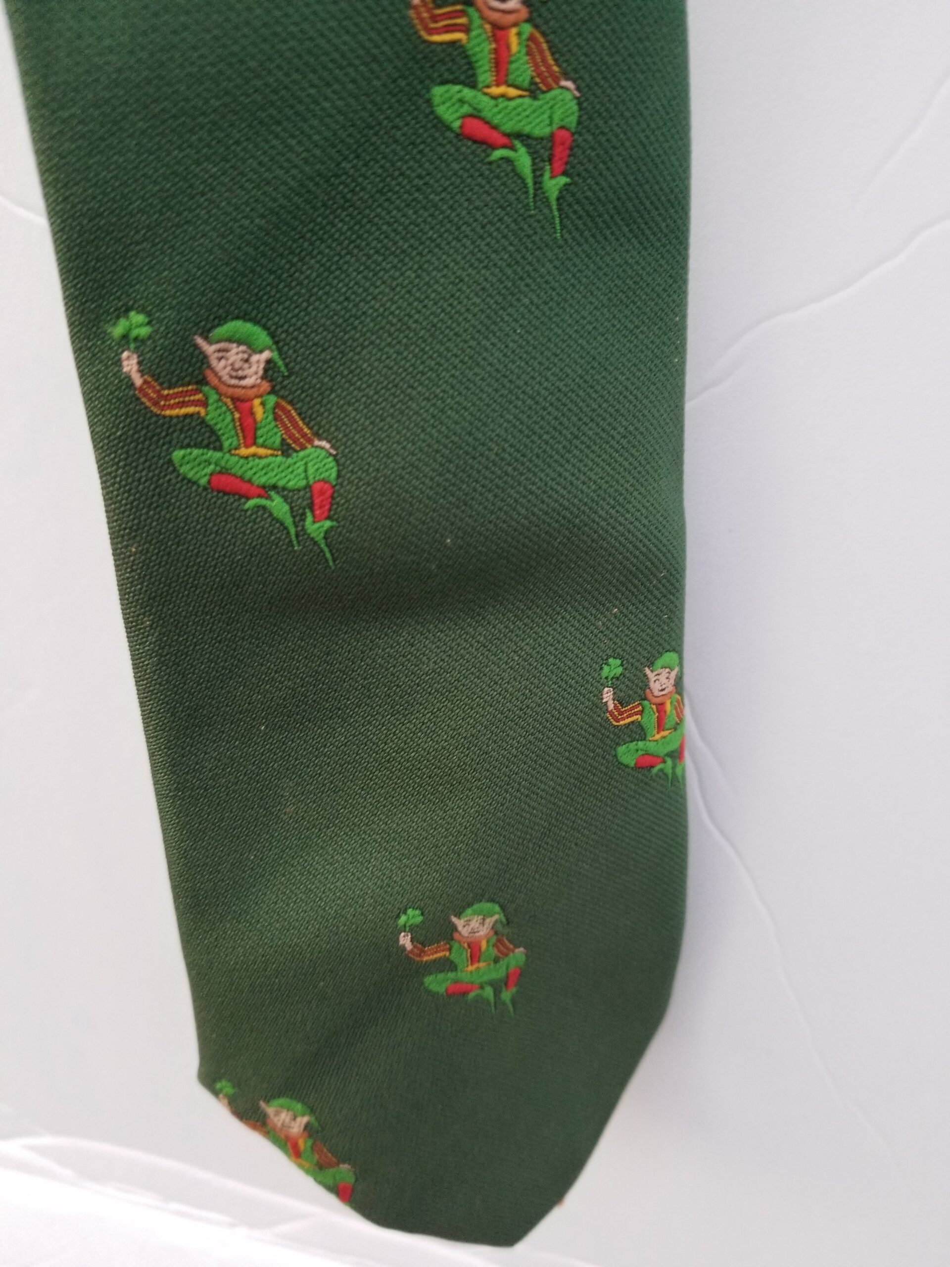 Mens ties ...Welsh Tartan approx 28"long doubled one only