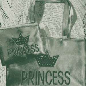 Proncess Bag with matching Wallet