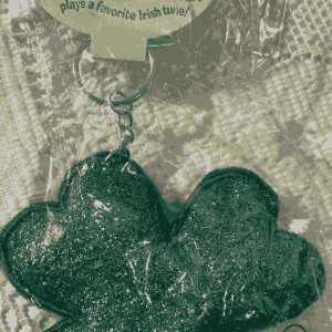 Shamrock Keychain